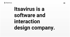 Desktop Screenshot of itsavirus.com